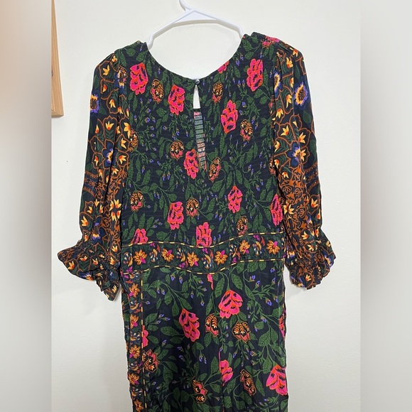 Printed Smocked Jumpsuit Farm Rio - Picture 12 of 14